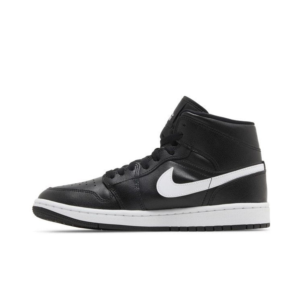 Jordan 1 Mid Black White (W) – hlavní pohled | Purekickz