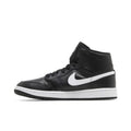 Jordan 1 Mid Black White (W)