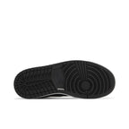 Jordan 1 Mid Black White (W) – zadní pohled | Purekickz