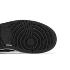 Jordan 1 Mid Black White (W) – pohled shora | Purekickz