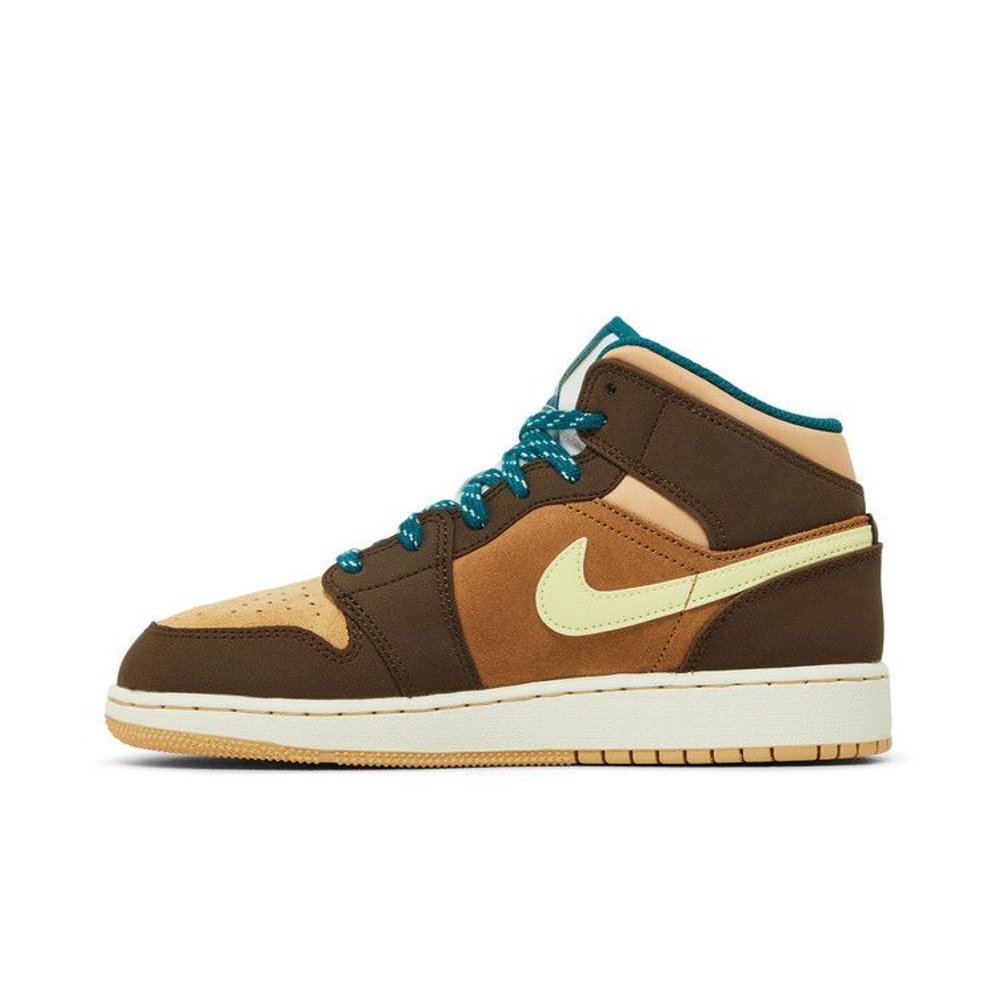 Jordan 1 Mid Cacao Wow (GS) – hlavní pohled | Purekickz
