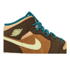 Jordan 1 Mid Cacao Wow (GS) – detail | Purekickz