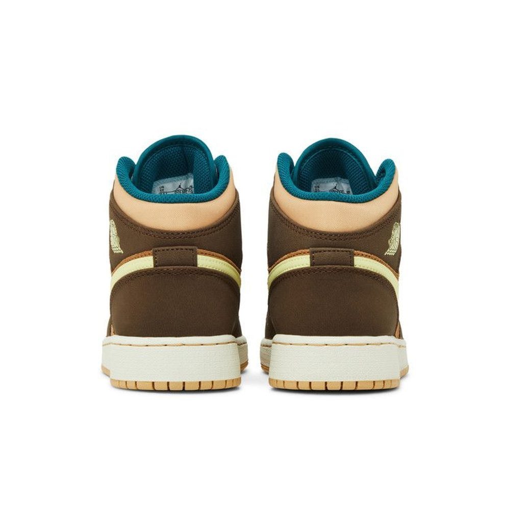 Jordan 1 Mid Cacao Wow (GS) – podrážka | Purekickz