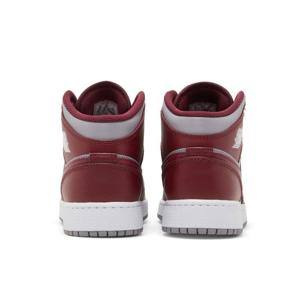 Jordan 1 Mid Cherrywood Red (GS) – podrážka | Purekickz