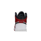 Jordan 1 Mid Chicago (2020) (GS) – detail materiálu | Purekickz