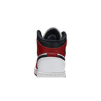 Jordan 1 Mid Chicago (2020) (GS) – detail materiálu | Purekickz