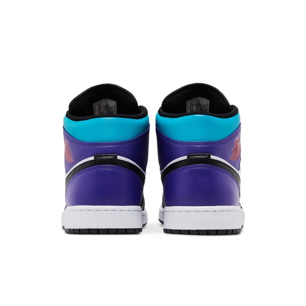 Jordan 1 Mid Court Purple Tropical Twist – podrážka | Purekickz