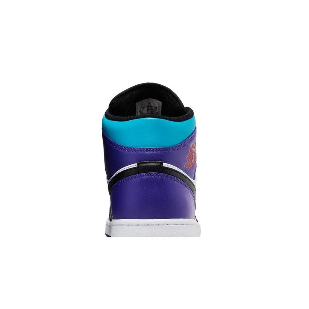Jordan 1 Mid Court Purple Tropical Twist