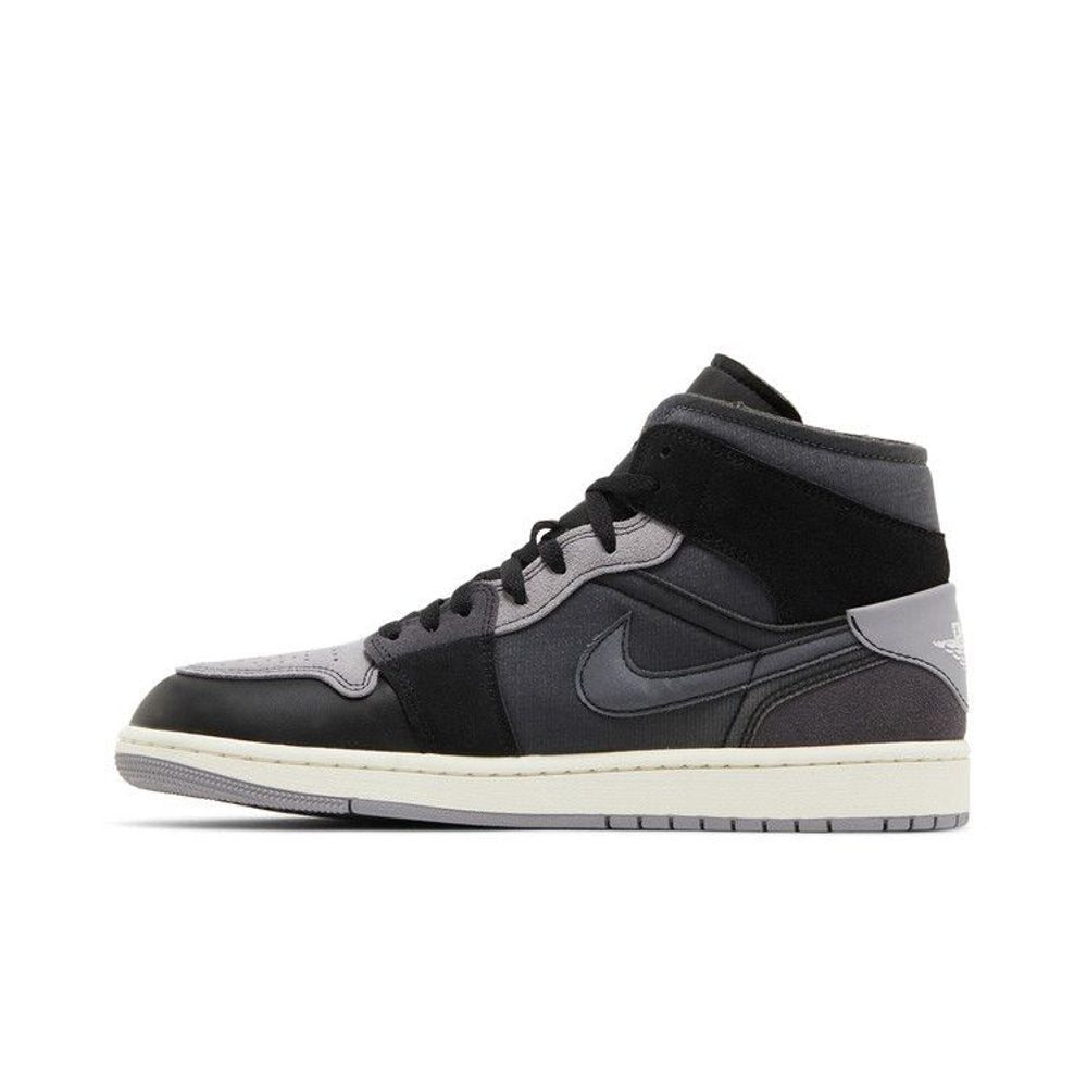 Jordan 1 Mid Craft Inside Out Black – hlavní pohled | Purekickz