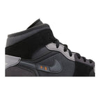 Jordan 1 Mid Craft Inside Out Black – detail | Purekickz
