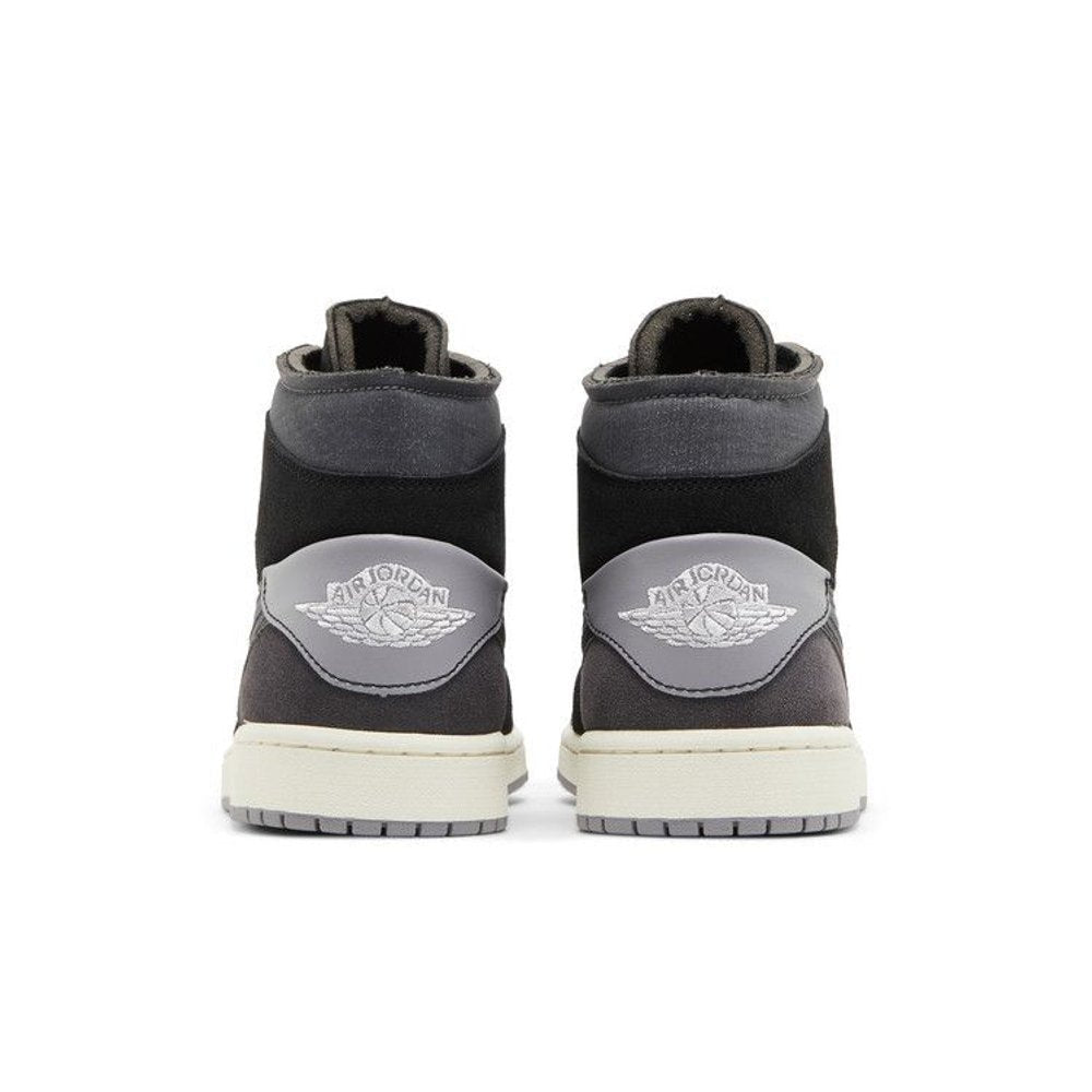 Jordan 1 Mid Craft Inside Out Black – podrážka | Purekickz