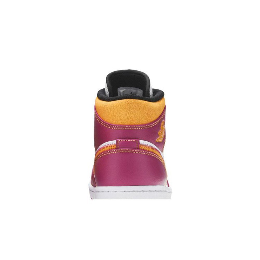 Jordan 1 Mid Dia de los Muertos – detail materiálu | Purekickz