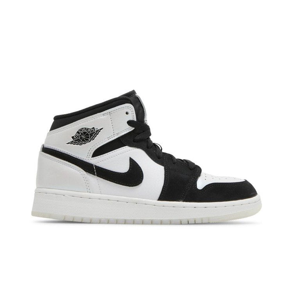 Jordan 1 Mid Diamond Shorts – boční pohled | Purekickz