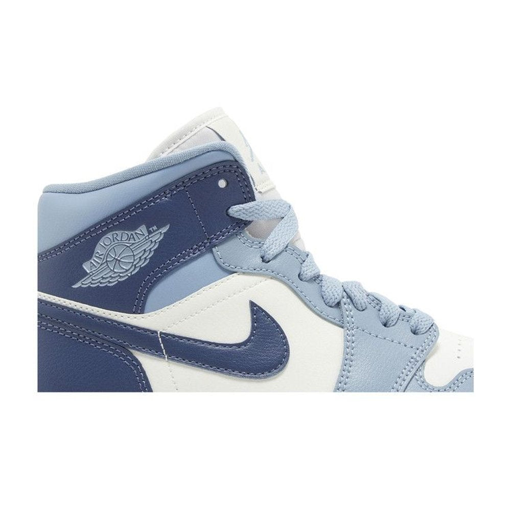 Jordan 1 Mid Diffused Blue – detail | Purekickz
