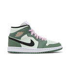 Jordan 1 Mid Dutch Green (W) – boční pohled | Purekickz