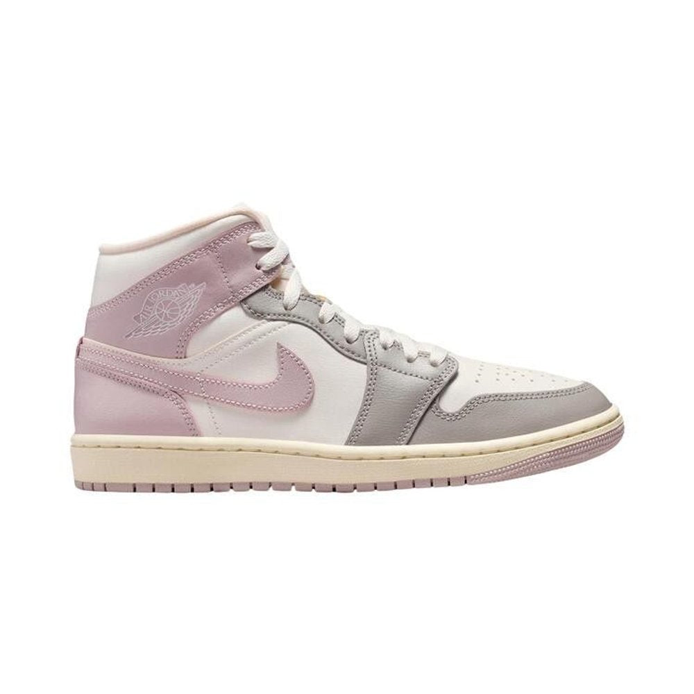 Jordan 1 Mid Enigma Stone Particle Rose (W) – hlavní pohled | Purekickz