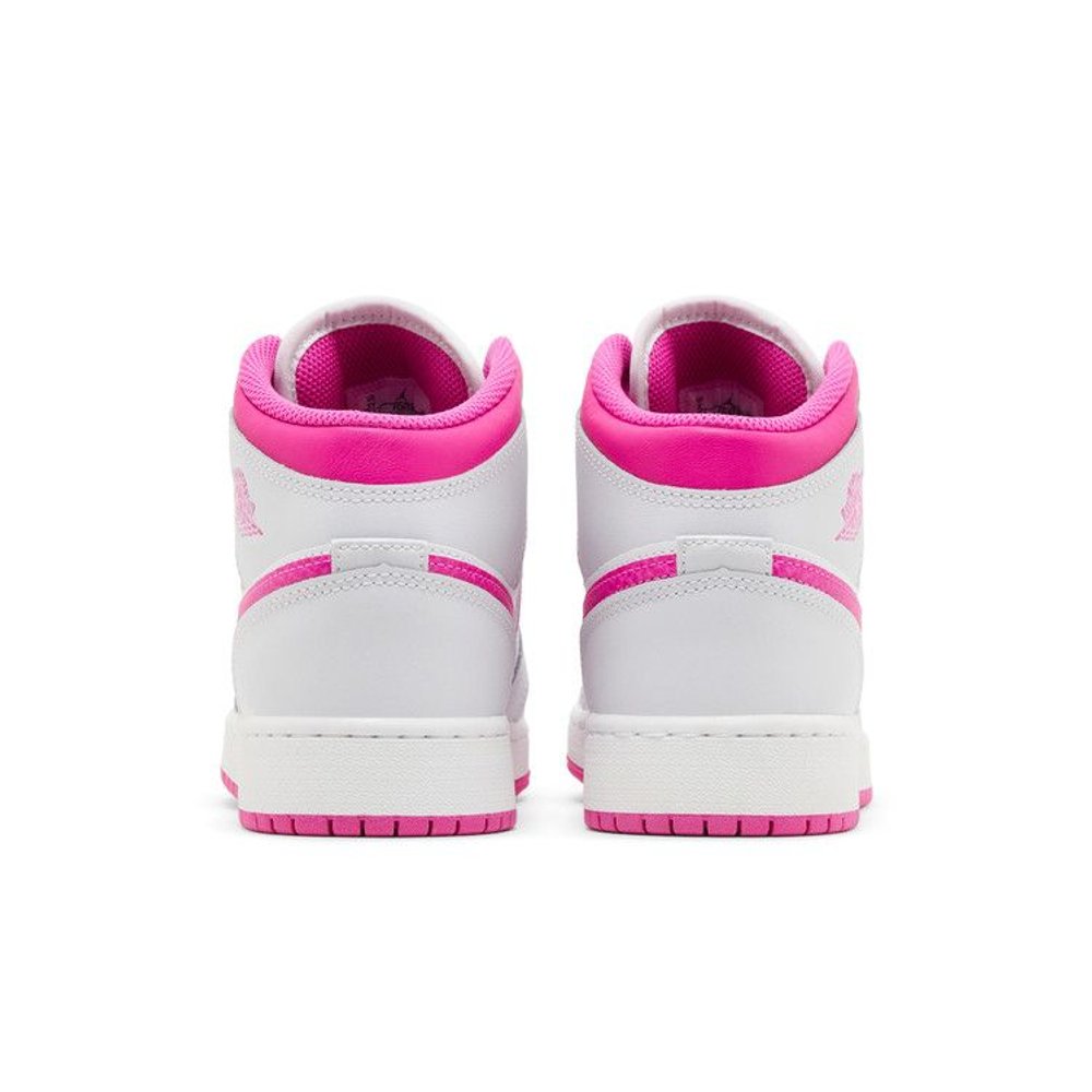 Jordan 1 Mid Fire Pink (GS) – podrážka | Purekickz