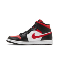 Jordan 1 Mid Fire Red – hlavní pohled | Purekickz