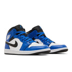 Jordan 1 Mid Game Royal – lifestyle foto | Purekickz