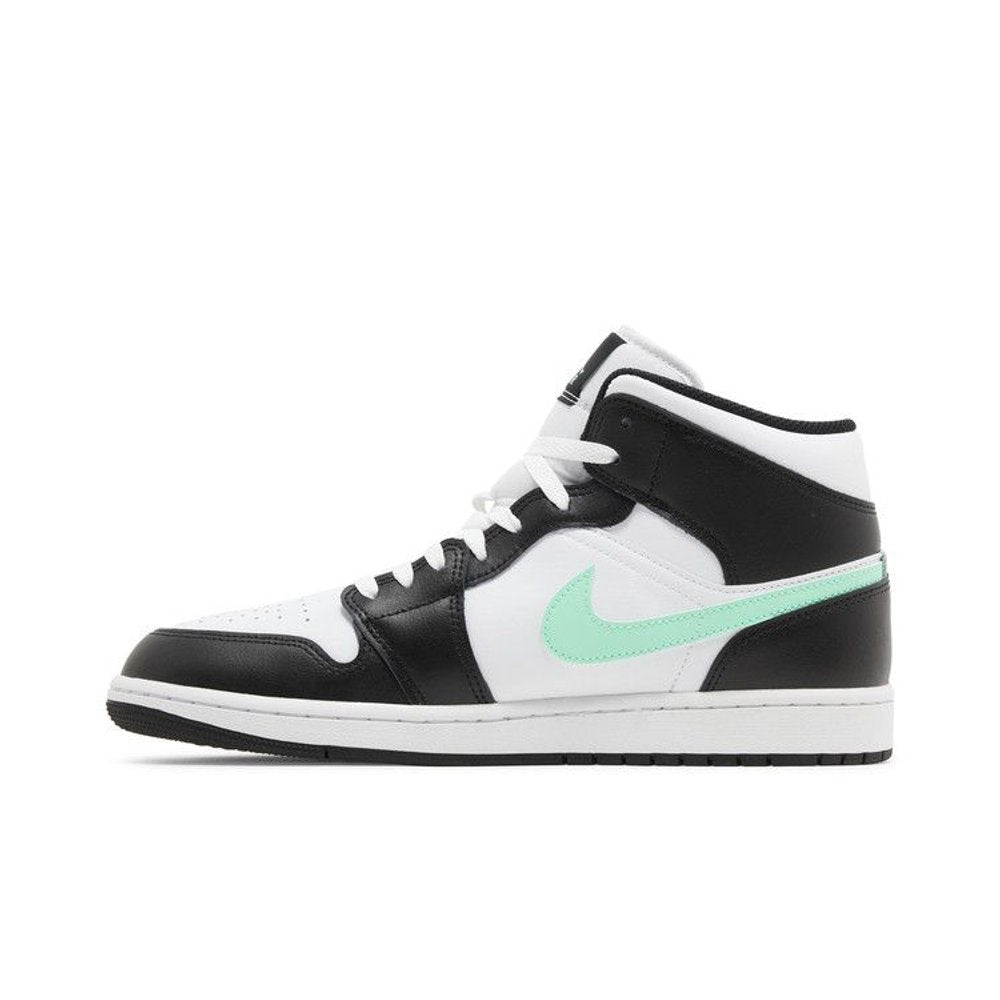Jordan 1 Mid Green Glow – hlavní pohled | Purekickz