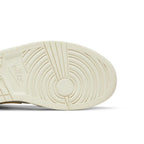 Jordan 1 Mid Grey Onyx – pohled shora | Purekickz