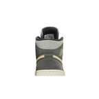 Jordan 1 Mid Grey Onyx – detail materiálu | Purekickz