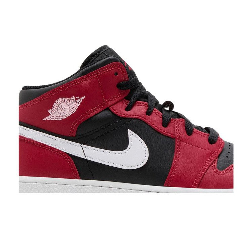 Jordan 1 Mid Gym Red Black White