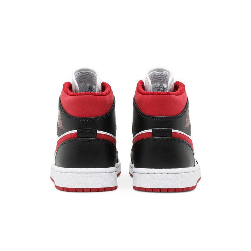 Jordan 1 Mid Gym Red Black White