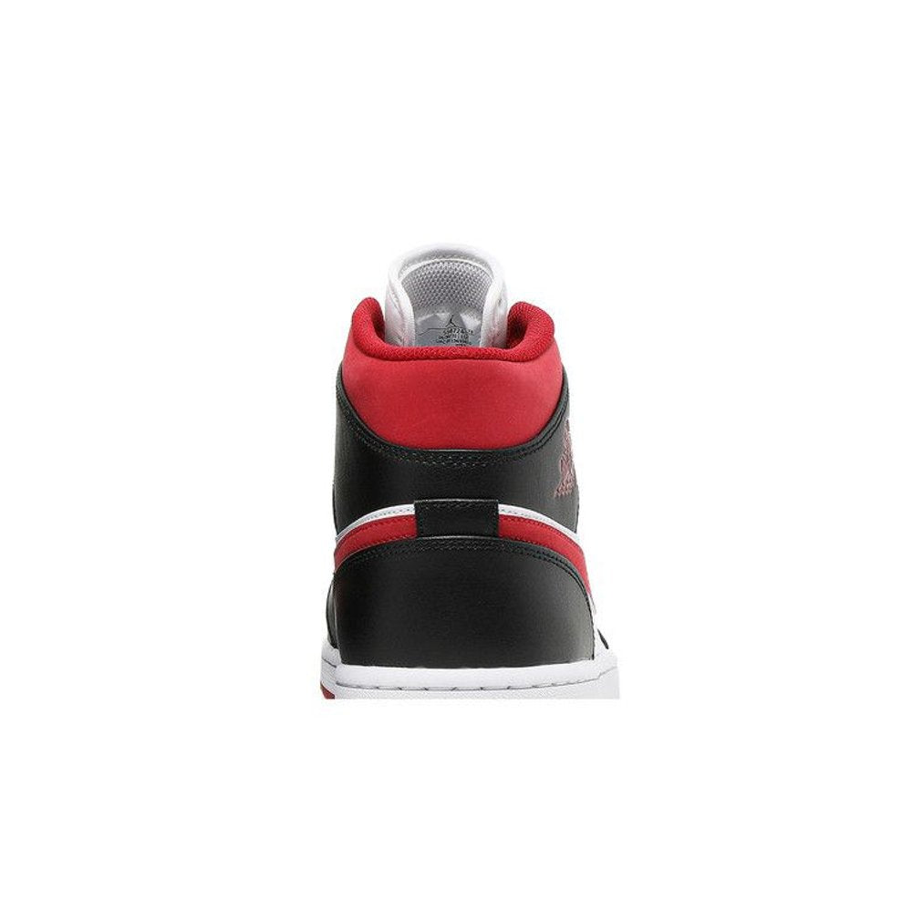 Jordan 1 Mid Gym Red Black White