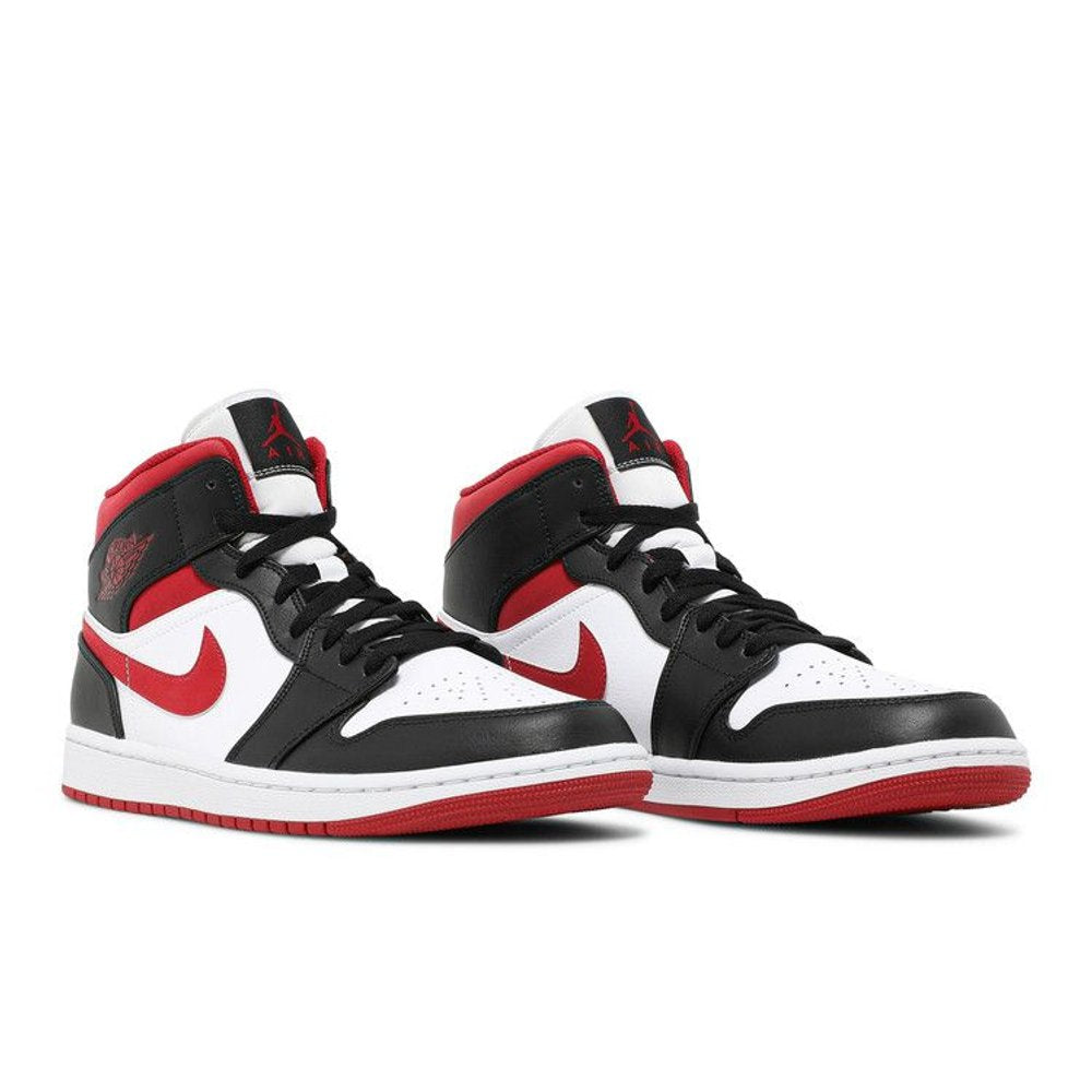 Jordan 1 Mid Gym Red Black White