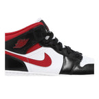 Jordan 1 Mid Gym Red Black White (GS) – detail | Purekickz