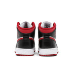 Jordan 1 Mid Gym Red Black White (GS) – podrážka | Purekickz