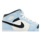 Jordan 1 Mid Ice Blue (2022) (GS) – detail | Purekickz