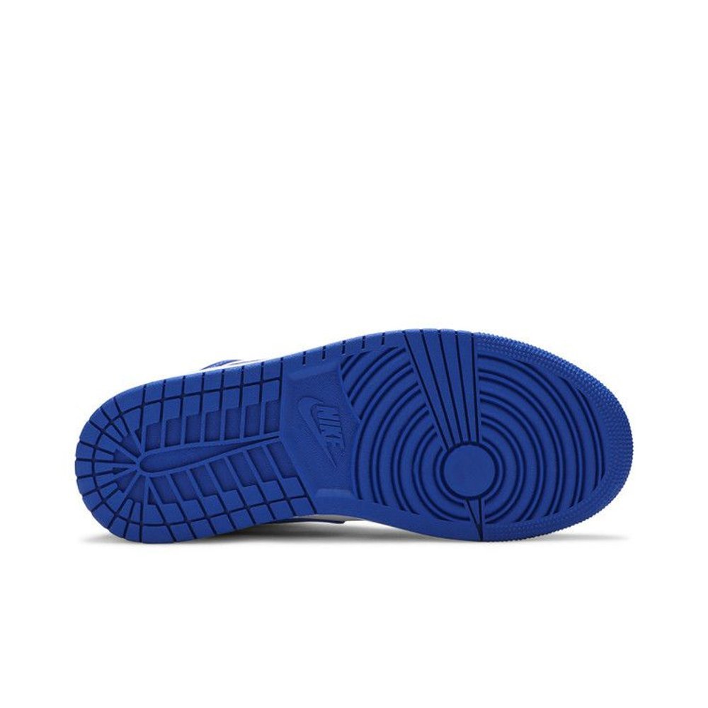 Jordan 1 Mid Kentucky Blue – zadní pohled | Purekickz
