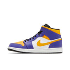 Jordan 1 Mid Lakers – hlavní pohled | Purekickz
