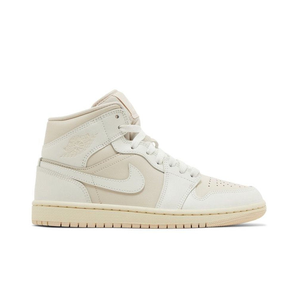 Jordan 1 Mid Legend Light Brown (W) – boční pohled | Purekickz