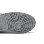 Jordan 1 Mid Light Smoke Grey Anthracite – pohled shora | Purekickz