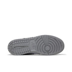 Jordan 1 Mid Light Smoke Grey (GS) – zadní pohled | Purekickz