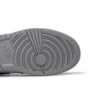 Jordan 1 Mid Light Smoke Grey (GS) – pohled shora | Purekickz