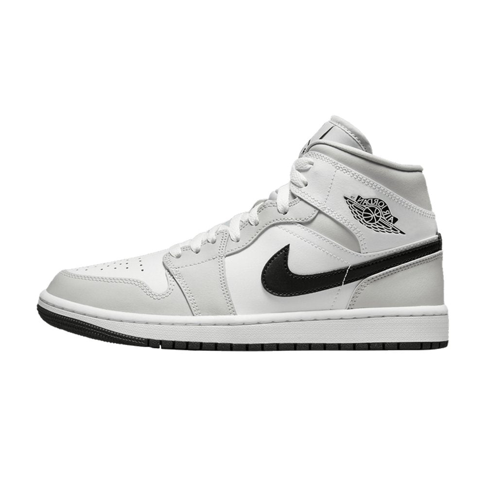 Jordan 1 Mid Light Smoke Grey (W) – hlavní pohled | Purekickz