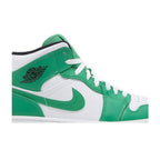 Jordan 1 Mid Lucky Green – detail | Purekickz