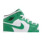 Jordan 1 Mid Lucky Green (GS) – detail | Purekickz