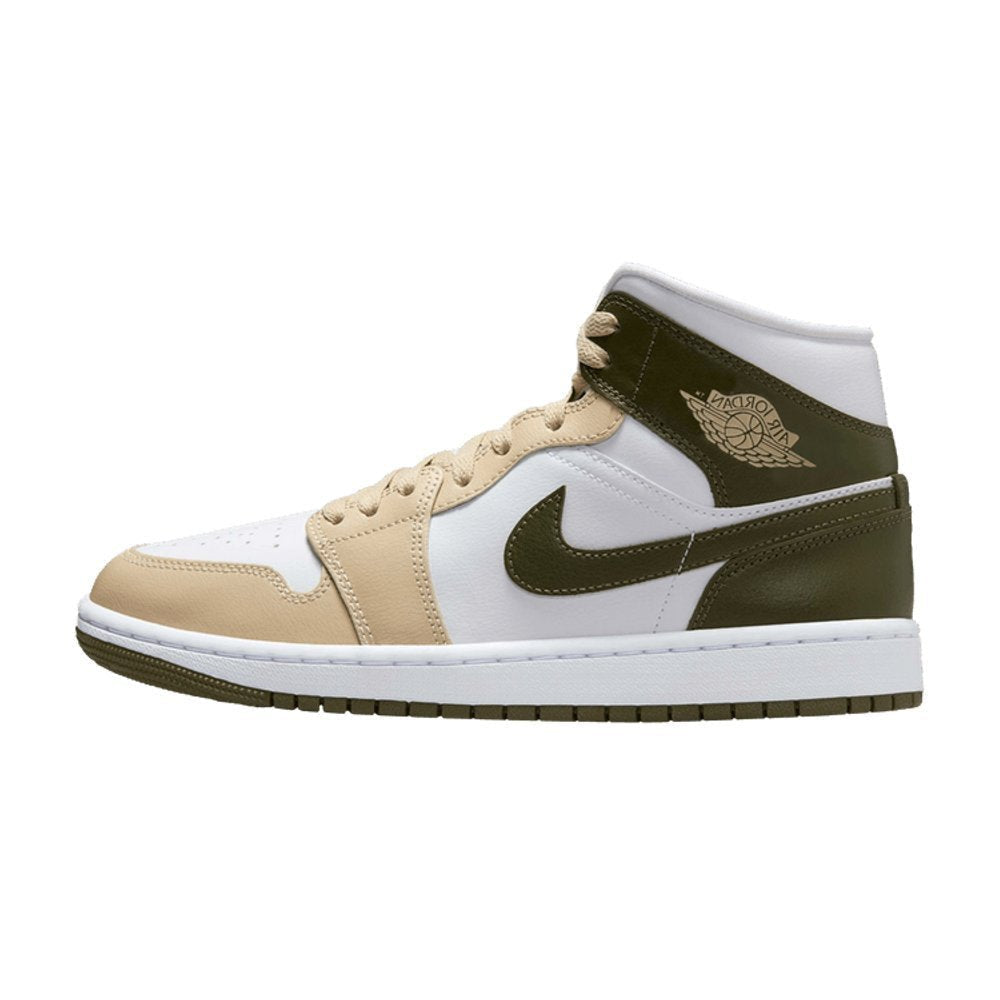 Jordan 1 Mid Military Drab (W) – hlavní pohled | Purekickz