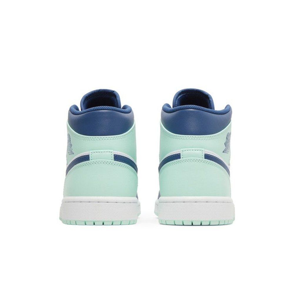 Jordan 1 Mid Mystic Navy Mint Foam – podrážka | Purekickz