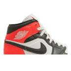 Jordan 1 Mid Newsprint Light Orewood Brown (W) – detail | Purekickz