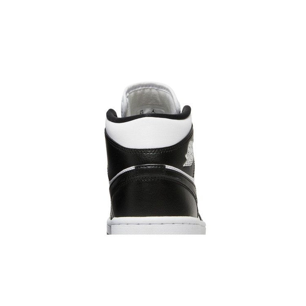 Jordan 1 Mid Panda – detail materiálu | Purekickz