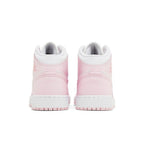 Jordan 1 Mid Pink Foam Fire Red (GS) – podrážka | Purekickz