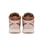 Jordan 1 Mid Pink Oxford Brown – podrážka | Purekickz