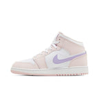 Jordan 1 Mid Pink Wash (GS) – hlavní pohled | Purekickz