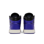 Jordan 1 Mid Purple Black (W) – podrážka | Purekickz